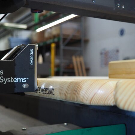 Customization of a beer garden table set using ink print.