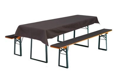 Bierbankauflage für 220 cm Garnituren, 3 cm dick für mehr Komfort.
