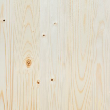 Die Holzplatte der Bierzeltgarnitur in Natur.